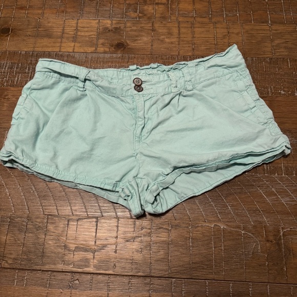 HWY Jeans Sz 7 Mint Green Women's Shorts - Picture 1 of 7